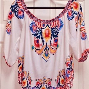 Unique Bold Print Shirt